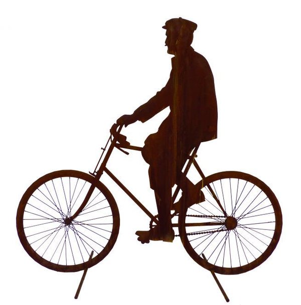 Fahrradfahrer Gustav 100 cm